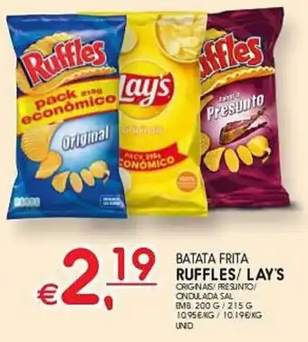 Meu Super BATATA FRITA RUFFLES/ LAY'S promoção