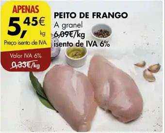 Pingo Doce PEITO DE FRANGO A granel kg promoção