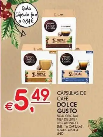 Meu Super CÁPSULAS DE CAFÉ DOLCE GUSTO promoção