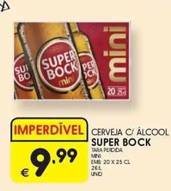 Meu Super CERVEJA C/ ÁLCOOL SUPER BOCK promoção