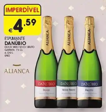 Meu Super ESPUMANTE DANUBIO DOCE MEIO SECO/BRUTO GARRAFA 75 CL promoção