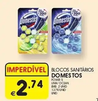 Meu Super BLOCOS SANITARIOS DOMESTOS promoção