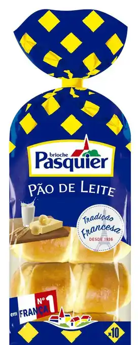 Makro Pasquier pao de leite 10 x 35 g promoção