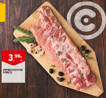 Continente Entrecosto de Porco promoção