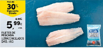 Continente Filetes de Pescada 1kg promoção