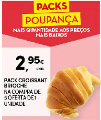 Continente Pack Croissant Brioche NA Compra de 5 Oferta de 1 Unidade promoção