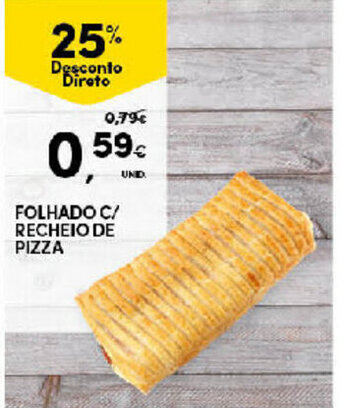 Continente Folhado C/ Recheio de Pizza promoção