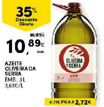Continente Azeite Oliveira da Serra 3L promoção