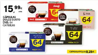 Continente Cápsulas Dolce Gusto 64 cápsulas promoção