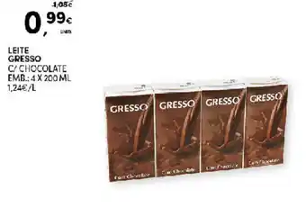 Leite Gresso C/ Chocolate 4 x 200ml