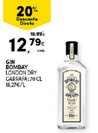 Gin Bombay 70cl