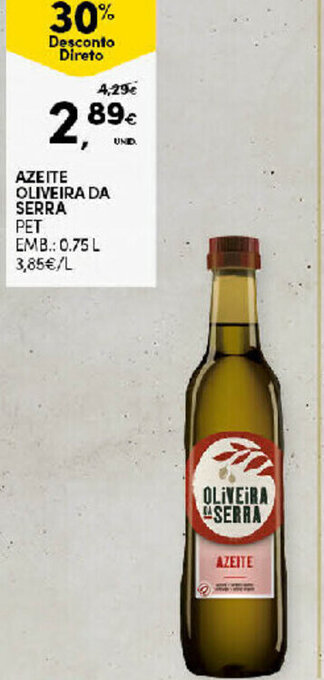 Continente Azeite Oliveira da Serra 0.75L promoção
