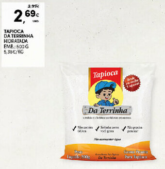 Continente Tapioca da Terrinha Hidratada 500g promoção