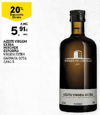 Continente Azeite Virgem Extra Herdade Esporão 0.75L promoção