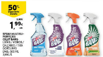 Continente Spray Multisuperficies Cillit Bang 500ml promoção