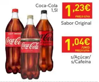 Recheio Coca-Cola 1,5L promoção