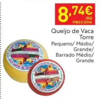 Recheio Queijo de Vaca Torre promoção