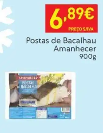 Recheio Postas de Bacalhau Amanhecer 900g promoção