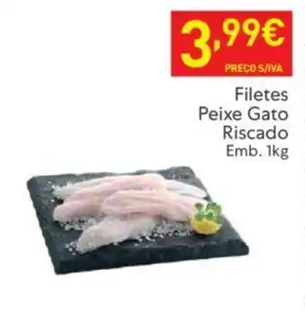 Recheio Filetes Peixe Gato Riscado Emb. 1kg promoção