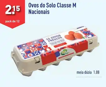 ALDI Ovos do Solo Classe M Nacionais pack de 12 promoção