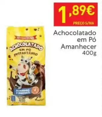 Recheio Achocolatado em Pó Amanhecer 400g promoção
