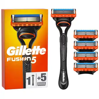 Continente Máquina de barbear fusion 5 com 5 recargas promoção