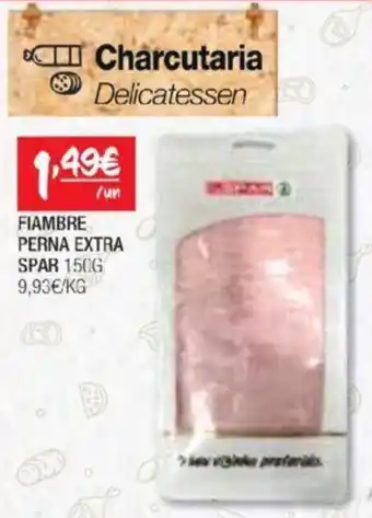 FIAMBRE PERNA EXTRA SPAR 150G