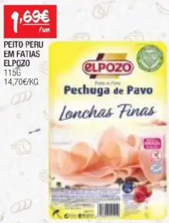 PEITO PERU EM FATIAS ELPOZO 115G
