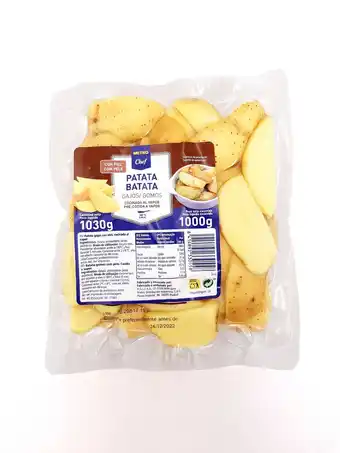 Makro Makro chef batata pré-cozida gomos com pele qinta gama 1000g promoção