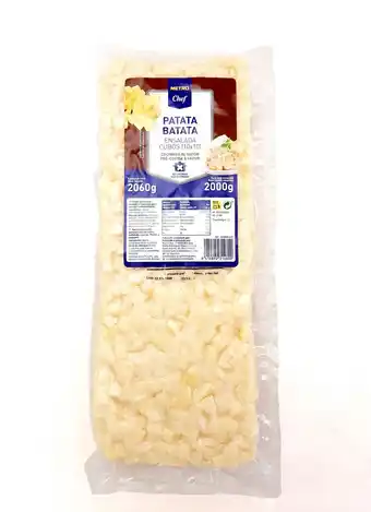 Makro Makro chef batata pré-cozida cubos 2000g quinta gama (bls) promoção