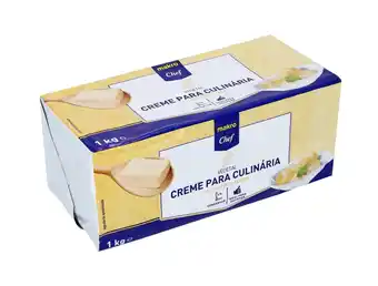 Makro Metro chef creme vegetal para culinária 1 kg promoção
