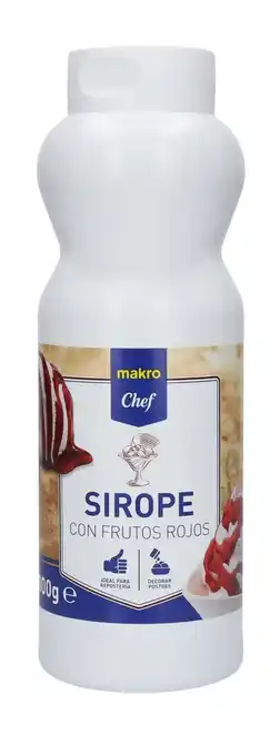 Makro chef topping frutos vermelhos 1 kg