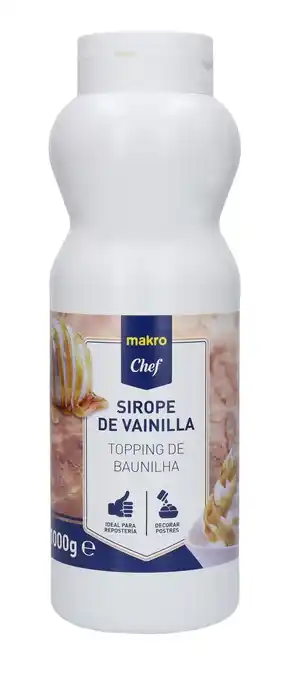 Makro Makro chef topping baunilha 1 kg promoção
