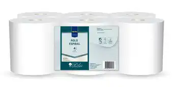 Makro Metro professional rolo espiral 2 folhas 90m x 6 rolos promoção