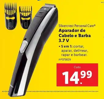 Lidl Silvercrest Personal Care Aparador de Cabelo e Barba 3.7 V promoção