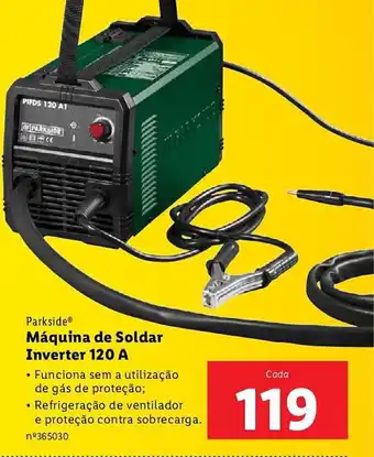 Parkside Máquina de Soldar Inverter 120 A