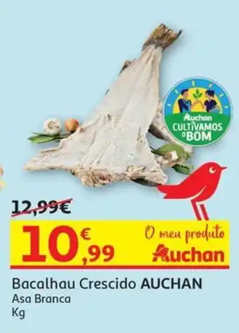 Auchan Bacalhau Crescido AUCHAN Asa Branca Kg promoção