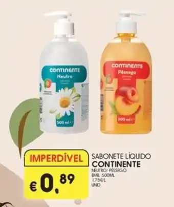 Meu Super SABONETE LÍQUIDO CONTINENTE promoção