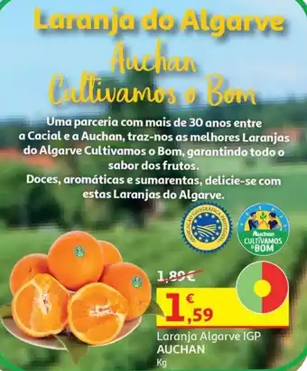 Auchan Laranja Algarve IGP AUCHAN Kg promoção
