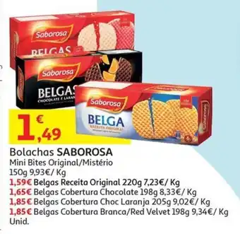 Auchan Bolachas SABOROSA 150G promoção