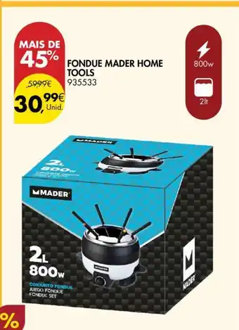 Pingo Doce FONDUE MADER HOME TOOLS promoção