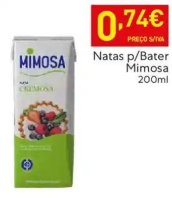 Recheio Natas p/Bater Mimosa 200ml promoção