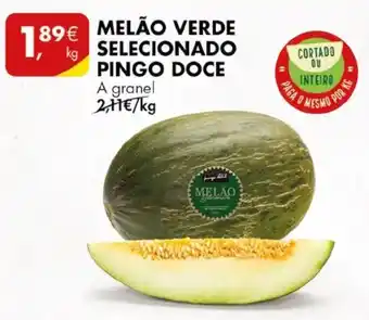 Pingo Doce MELÃO VERDE SELECIONADO PINGO DOCE A granel promoção