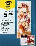 Continente CALDEIRADA LULA/AMEIJOA/ DELÍCIAS S/ GLÚTEN FRIP CONGELADA EMB.: 700 G promoção