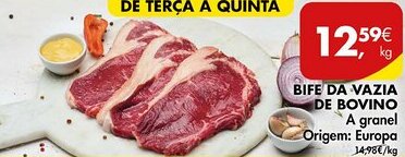 Pingo Doce BIFE DA VAZIA DE BOVINO promoção
