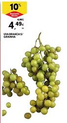 Continente UVA BRANCA S/ GRAINHA promoção