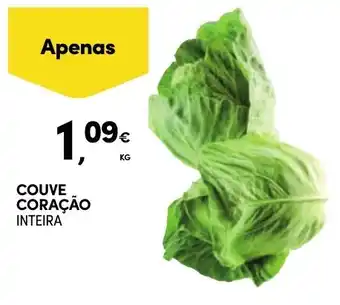 Continente COUVE CORAÇÃO INTEIRA KG promoção