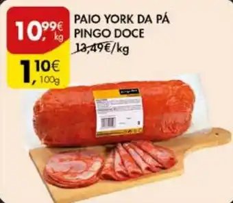 Pingo Doce PAIO YORK DA PÁ PINGO DOCE 100g promoção