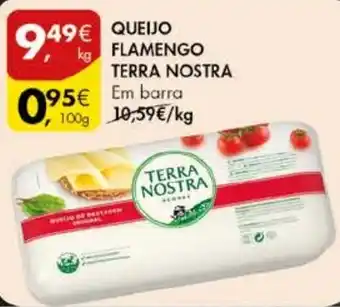 Pingo Doce QUEIJO FLAMENGO TERRA NOSTRA em barra 100g promoção