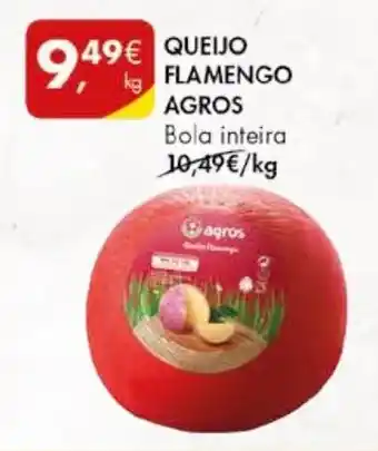 Pingo Doce QUEIJO FLAMENGO AGROS Bola inteira promoção